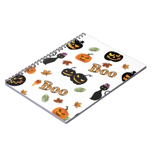 猫ブハロウィーン ノートブック (左側)