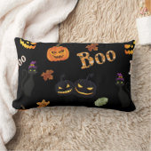 猫ブハロウィーン ランバークッション (ブランケット)
