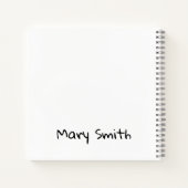 猫プライドポーズキャットインスパイアプライドLGBTQ ノートブック (裏面)