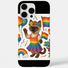 猫プライドポーズキャットインスパイアプライドLGBTQ iPhone 16 PRO MAXケース