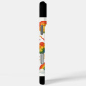 猫プライドポーズキャットインスパイアプライドLGBTQ Case-Mate iPhoneケース (裏面 / 右)