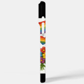 猫プライドポーズキャットインスパイアプライドLGBTQ Case-Mate iPhoneケース (裏面 / 左)