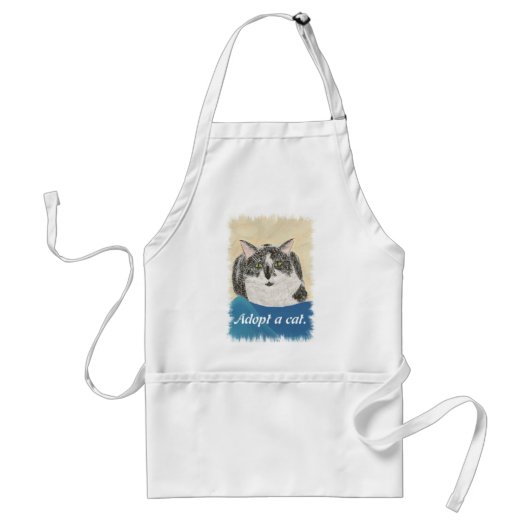 猫プロモーションエプロン スタンダードエプロン (正面)