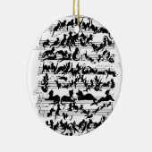 猫ベクターの交響曲 セラミックオーナメント (右)