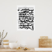 猫ベクターの交響曲 ポスター (キッチン)