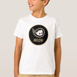 猫ペイズリー Tシャツ