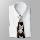 猫ペットのパーソナライズされた写真 ネクタイ (タイ)