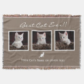 猫ペットコラージュ|猫最高のエバー|Instagram スローブランケット (正面)