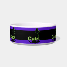 猫ペット猫のモダンな子猫のポップアートCricketDiane ボウル