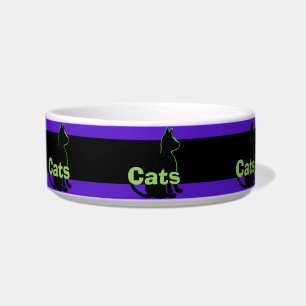 猫ペット猫のモダンな子猫のポップアートCricketDiane ボウル
