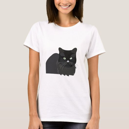 猫ペット Tシャツ (正面)