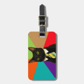 猫ボス ラゲッジタグ (正面縦)