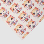 猫ボバかわいいバブルティー 薄葉紙 (詳細)