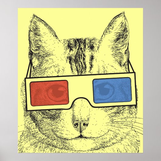 猫ポスおもしろいター ポスター (正面)