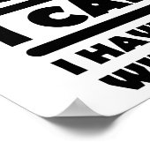 猫ポスターの予定おもしろい ポスター (角)