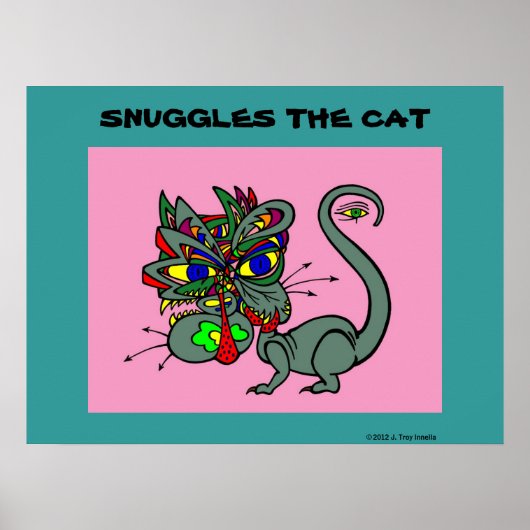 猫ポスターを提案する ポスター (正面)