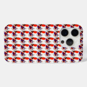 猫ポートレートはっきりした- Graphic Art Orange and Violet Case-Mate iPhoneケース (裏面 (横))