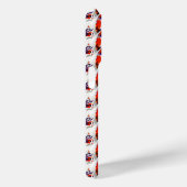 猫ポートレートはっきりした- Graphic Art Orange and Violet Case-Mate iPhoneケース (裏面 / 右)