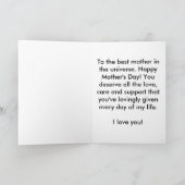 猫ポートレート カード (内部)