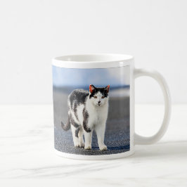 猫ポートレート コーヒーマグカップ