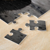 猫ポートレート ジグソーパズル (側面)