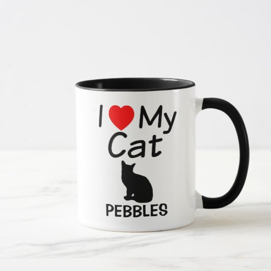 猫マグが大好き マグカップ (右)