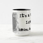 猫マグでいい生活だ マグカップ (中央)