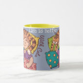 猫マグの方が生活が良い マグカップ (中央)