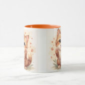 「猫マグを狙う:トゥインクル遊&」 マグカップ (中央)