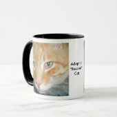 猫マグを「救出」する マグカップ (正面左)