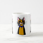 猫マグカップのフィガロ コーヒーマグカップ (中央)