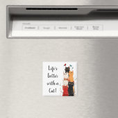 猫マグネットでかわいい生活は楽しめる マグネット (インサイチュ (食洗機))