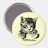 猫マグネット保護 マグネット (正面/裏面)
