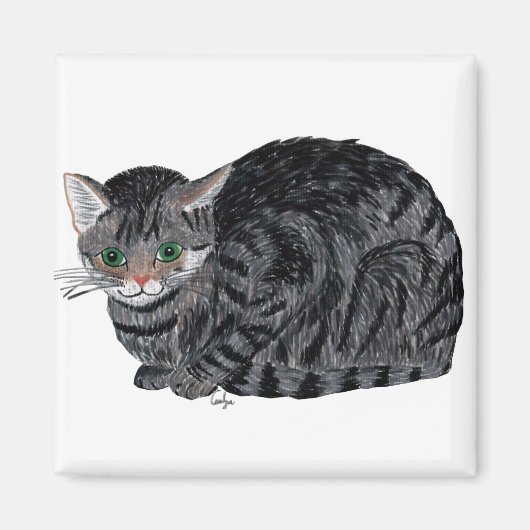 猫マグネット マグネット (正面)