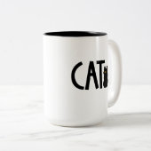 猫マグ ツートーンマグカップ (正面右)