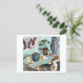 猫マケはがき威厳があるの静物詩 ポストカード (スタンド正面)