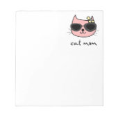 猫ママかわいいノートパッド ノートパッド (正面)