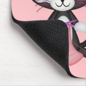 猫ママとニットのマウスパッド マウスパッド (コーナー)