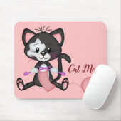 猫ママとニットのマウスパッド マウスパッド (マウス)