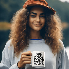 猫ママクールママ コーヒーマグカップ