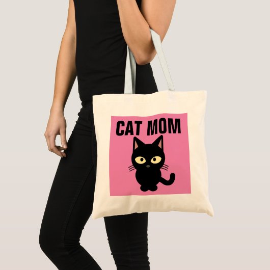 猫ママトート トートバッグ (正面(商品))