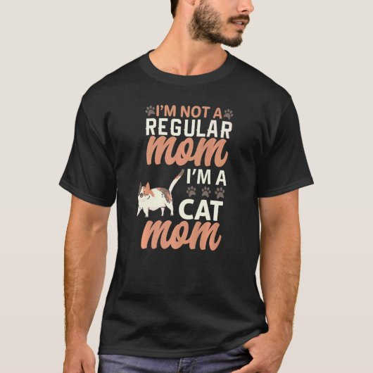 猫ママママキャットホルダーの洋服 Tシャツ (正面)