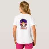 猫ママライフってほんとに笑えるわよね Tシャツ (裏面フル)