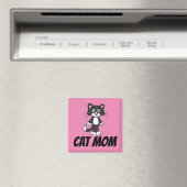 猫ママ冷蔵庫用マグネット マグネット (インサイチュ (食洗機))