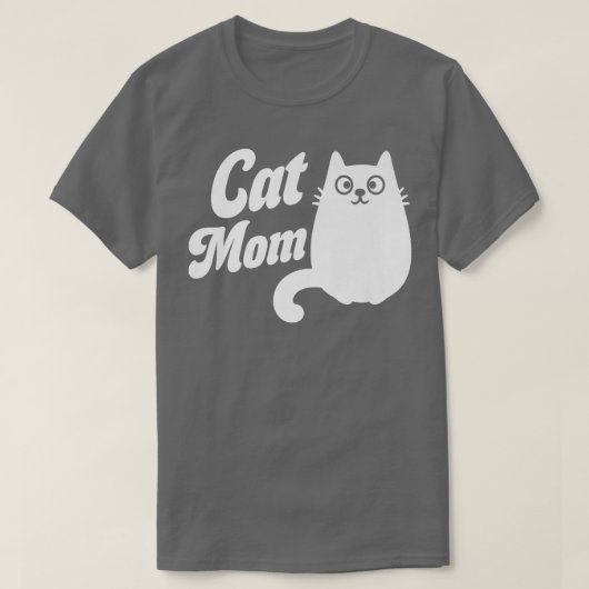 猫ママ子猫ママ子ママ Tシャツ (デザイン正面)