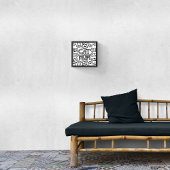 猫ママ白黒ミニマリストウォールアート ポスター