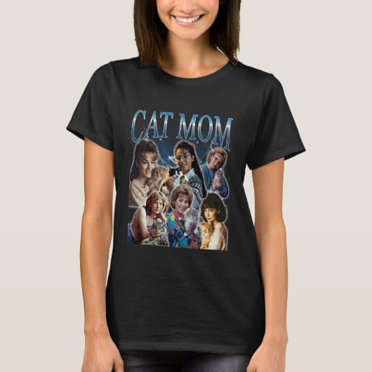 猫ママ面白いジェネレーションZダンクミーム海賊版 Tシャツ (正面)