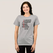 猫ママ カスタム オーダー 猫好きギフト トライブレンドＴシャツ (正面全面)