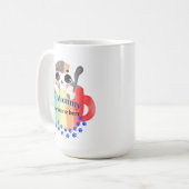 猫ママ コーヒーマグカップ (正面左)