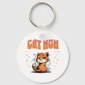 猫ママ | 子猫恋人 | ペットママ キーホルダー (裏面)